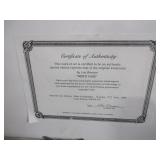 LOU ROMAN HAND SIGNED LIMITED EDITION OFFSET  LITHOGRAPH