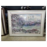 LOU ROMAN HAND SIGNED LIMITED EDITION OFFSET  LITHOGRAPH