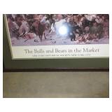 BEAUTIFULLY FRAMED WALL STREET ART