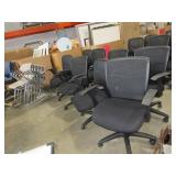 MESH BACK, ADJUSTABLE OFFICE CHAIRS