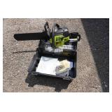 Poulan Model 4018 Chain Saw With Case 16" Bar