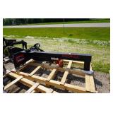 Brand New Grey Wolf Universal Mount Bobcat Skid Loader Skid Steer Log Splitter Attachment