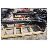 Brand New Grey Wolf Universal Mount Bobcat Skid Loader Skid Steer Log Splitter Attachment