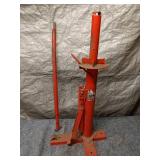 Used Manual Tire Changer Stand in Red