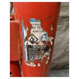 Used Manual Tire Changer Stand in Red