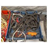 Vintage Rope and Pulley with other Miscellaneous Bungee Cords and Ropes