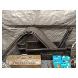 Collection of Automotive Accessories with Tool Box and Spare Parts