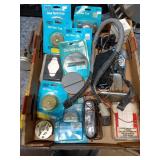 Collection of Automotive Accessories with Tool Box and Spare Parts
