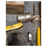 Collection of Automotive Accessories with Tool Box and Spare Parts