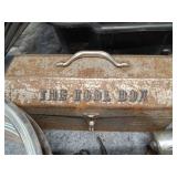 Collection of Automotive Accessories with Tool Box and Spare Parts