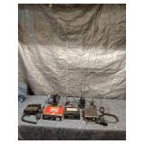 Set of CB and Satellite Radios with Antennas