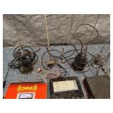 Set of CB and Satellite Radios with Antennas