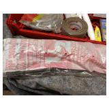 Assorted Home Improvement Supplies Including Vent Covers and Pipe Insulation