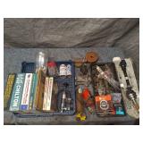 Collection of Automotive Repair Manuals and Parts