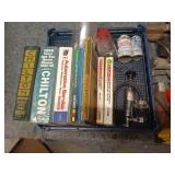 Collection of Automotive Repair Manuals and Parts