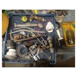 Collection of Plumbing Parts and RV Waste Treatment Products