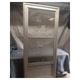 Aluminum Storm Door with Screen Insert, 30x80