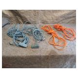 Set of 4 Heavy-Duty Electrical Extension Cords