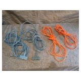 Set of 4 Heavy-Duty Electrical Extension Cords