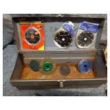 Assorted Pneumatic Tools and Accessories Set with Tool Box