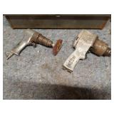 Assorted Pneumatic Tools and Accessories Set with Tool Box