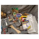 Collection of Painting and Flooring Tools with Accessories