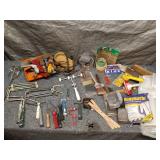 Collection of Painting and Flooring Tools with Accessories
