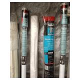 Assortment of Window Blind and Curtain Rod Accessories