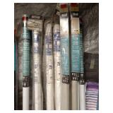 Assortment of Window Blind and Curtain Rod Accessories