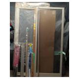Assorted Lot of Door and Window Frames with Insulation and Sealing Products