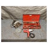 Set of 3 Power Tools including Skilsaw Circular Saw and Testmark Impact Wrench