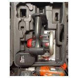 Collection of Power Tools and Chargers Including Bosch Drill and Black & Decker Cases