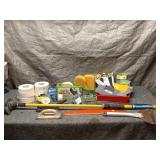 Drywall Finishing Supply Kit with Pole Sander and Taping Tools