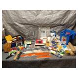 Large Assortment of Painting and Decorating Tools and Supplies