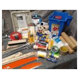 Large Assortment of Painting and Decorating Tools and Supplies