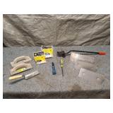 Assorted Masonry Tools and Supplies Set