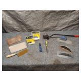 Assorted Masonry Tools and Supplies Set
