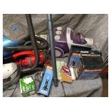 Lot of Vacuum Cleaners and Attachments Including Kirby Tradition