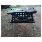 Portable Folding Workbench with Adjustable Legs