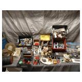 Collection of Assorted Electrical Supplies and Components