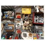 Collection of Assorted Electrical Supplies and Components