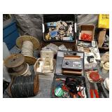 Collection of Assorted Electrical Supplies and Components