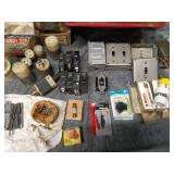 Collection of Assorted Electrical Supplies and Components