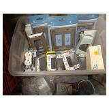 Collection of Assorted Electrical Supplies and Components