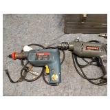 Set of Power Tools with Craftsman Metal Toolbox
