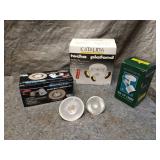 Assorted Home Lighting Fixtures - Recessed Kit, Ceiling Flush, Pin-Up Light