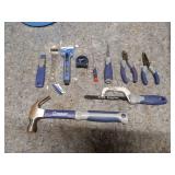 Kobalt 9-Piece Tool Set with Hammer, Screwdrivers, and Pliers