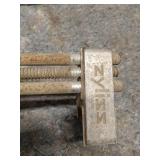 Zyliss Aluminum Bar Clamps with Red Handle