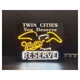 Twin Cities Miller Reserve neon