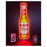 Grain Belt bottle neon